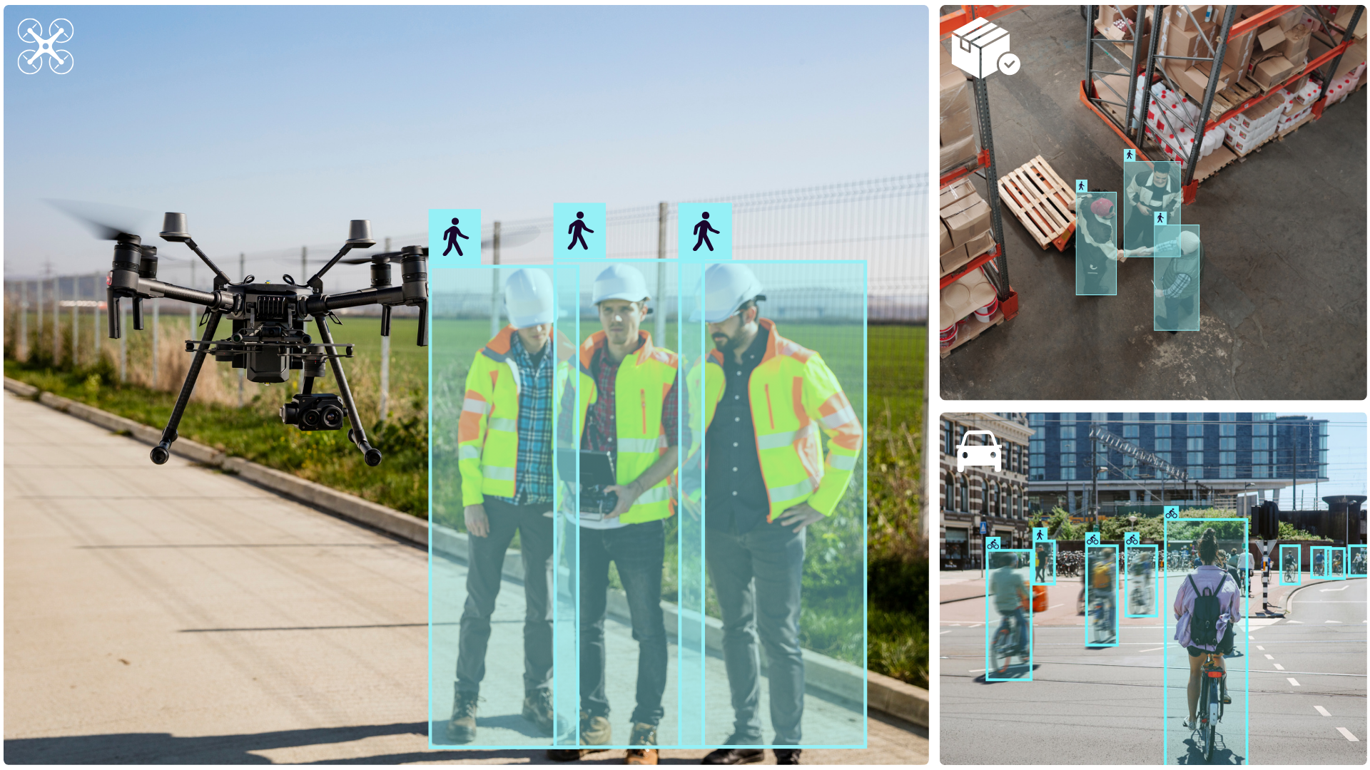 Comparison flowchart showing Peregrine's end-to-end encrypted Edge AI camera generating filtered insights versus a standard camera's heavy unencrypted cloud transfer.
