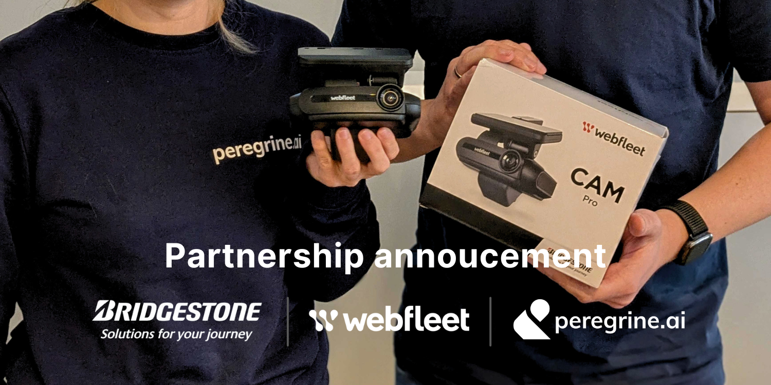 Webfleet and Peregrine.ai visual intelligence partnership